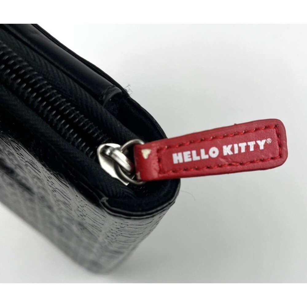 Hello Kitty Case Black iPad Tablet Portfolio #KT43488 Pocket Strap Messenger Bag - Picture 15 of 15